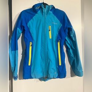 Blue Columbia Rain Jacket / Shell